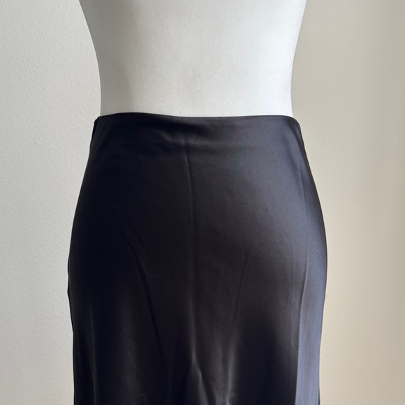 Zeagoo Black Silk Skirt XS - Picture 2 of 6
